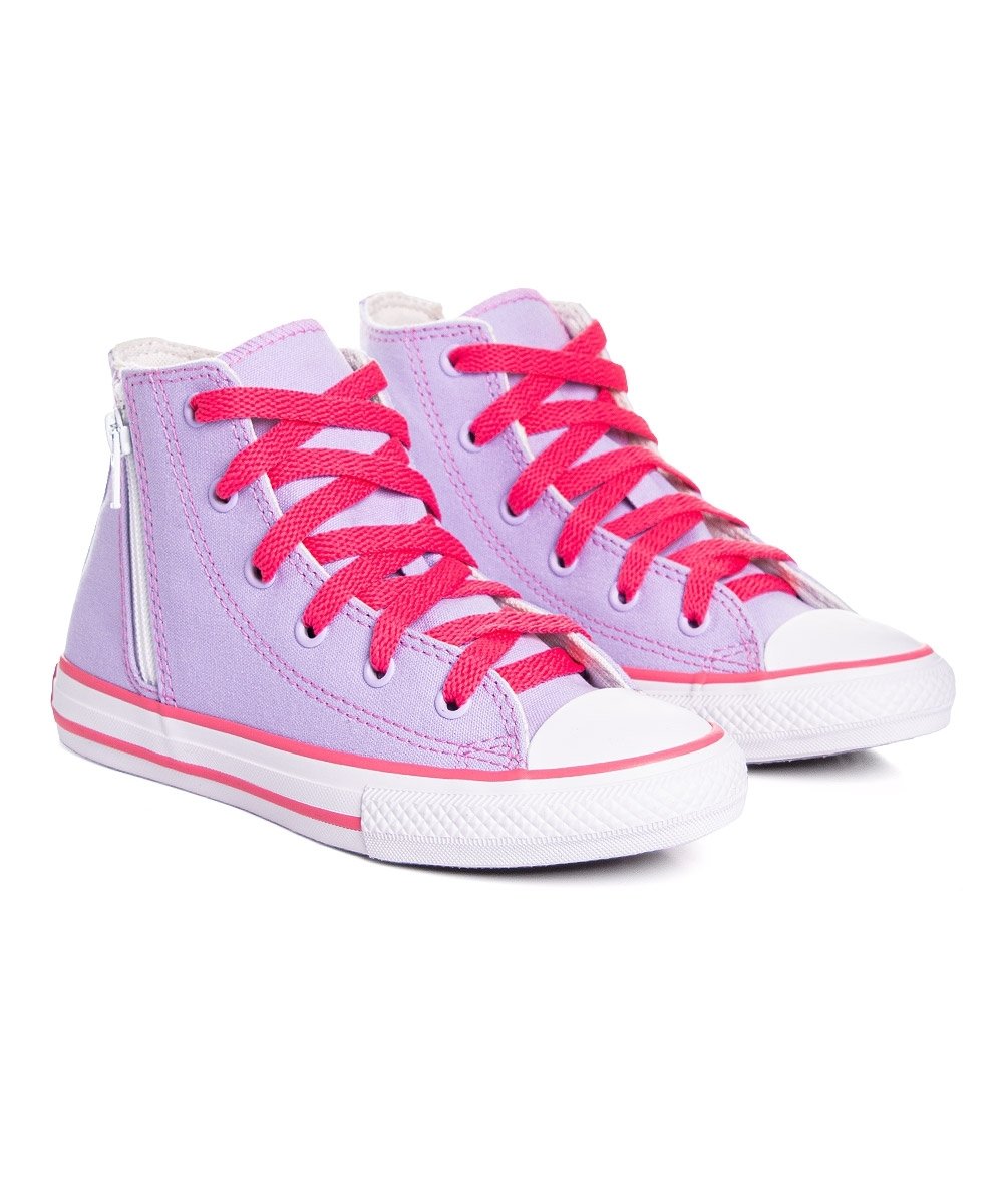Tênis Infantil Converse All Star Side Zip Violeta Lilás 4