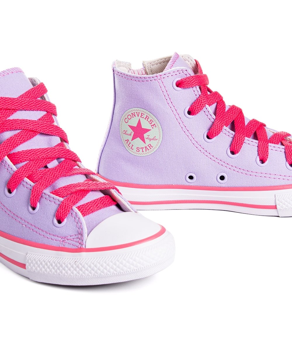 Tênis Infantil Converse All Star Side Zip Violeta Lilás 5