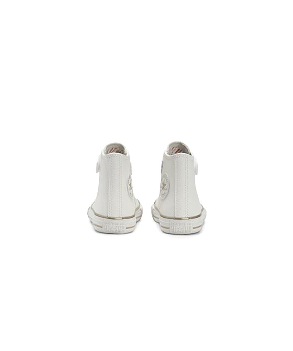 Tênis Cano Alto Converse 1v Taylored Lux Amendoa Branco 5