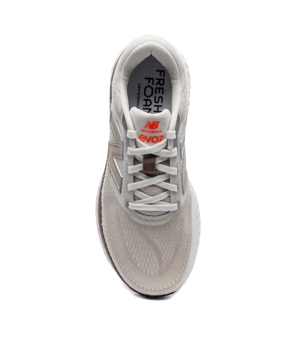 Tênis New Balance Fresh Foam X Evozv4 Off White Bege 4