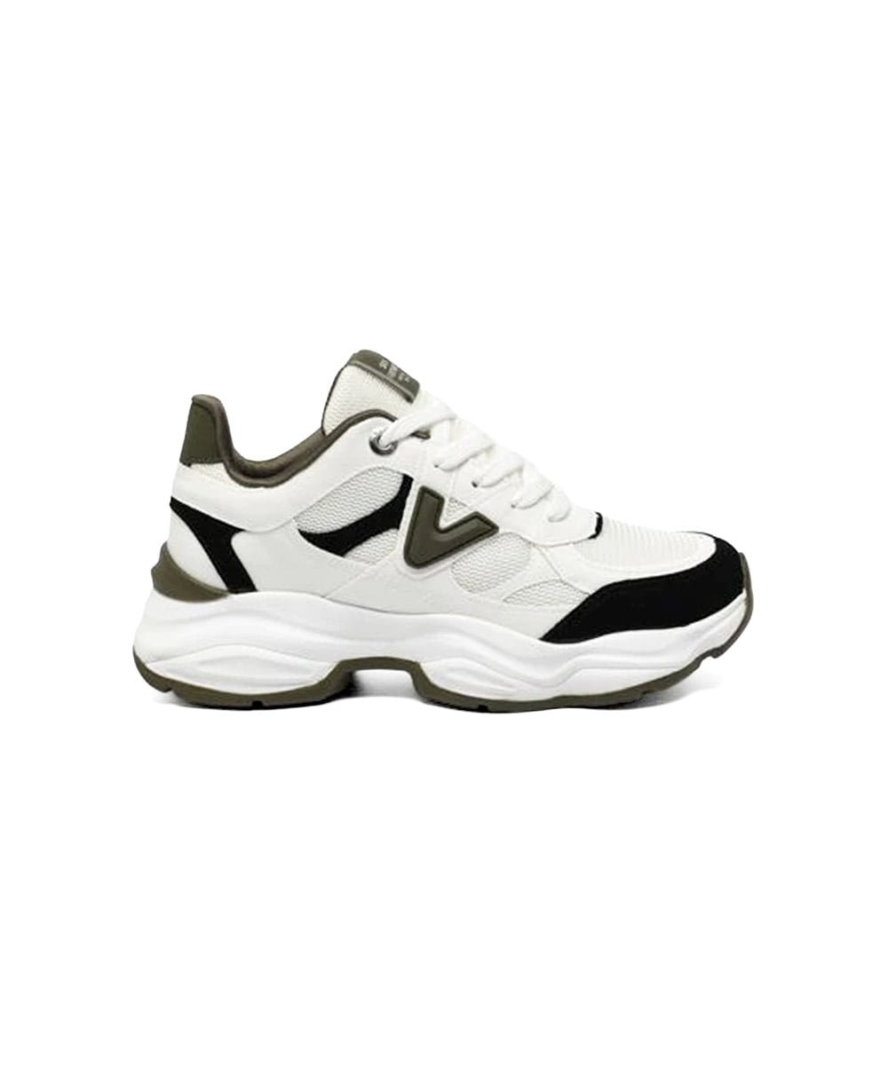 Tênis Feminino Via Marte Chunky Casual Preto/Branco
