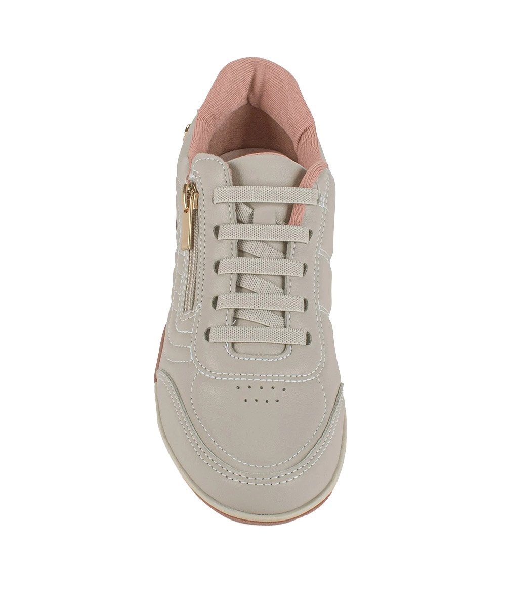 Tênis Feminino Kolosh Casual Ziper Cinza Cinza 5