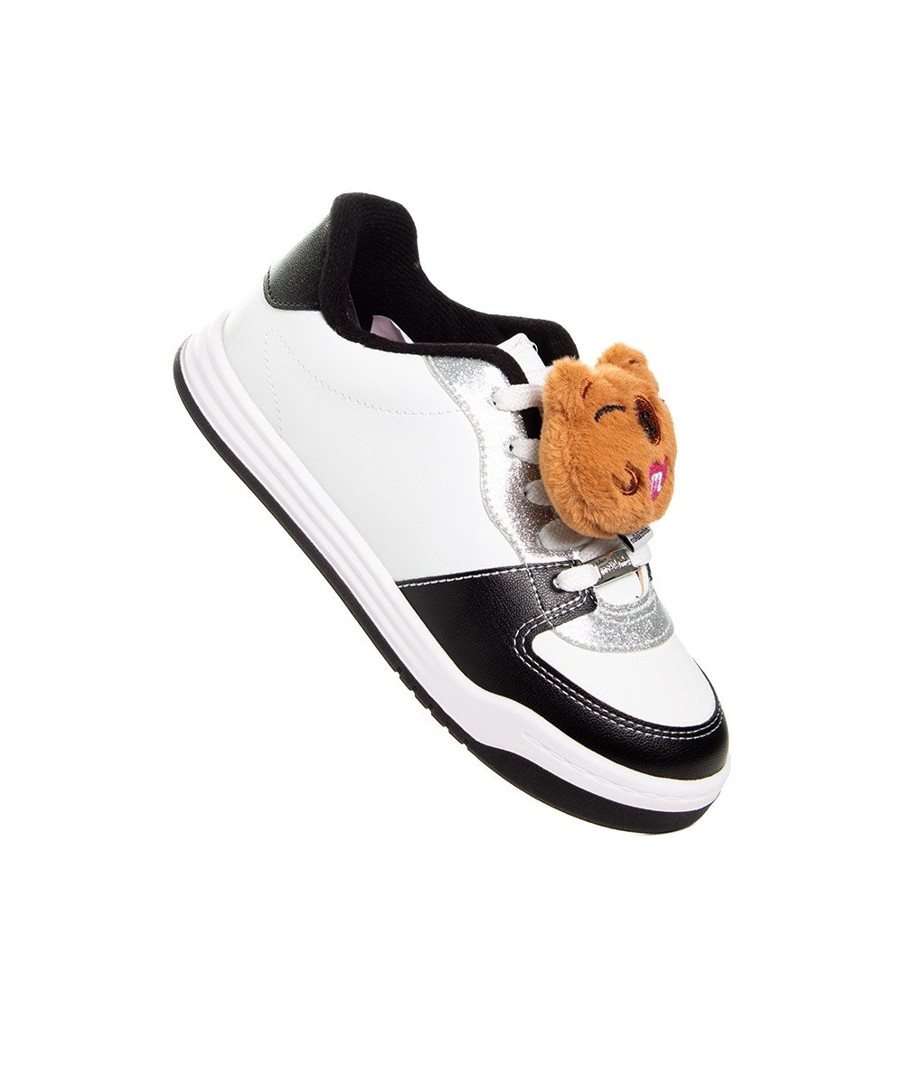 Tênis Infantil Molekinha Capivara Branco/Preto Branco/Preto 2