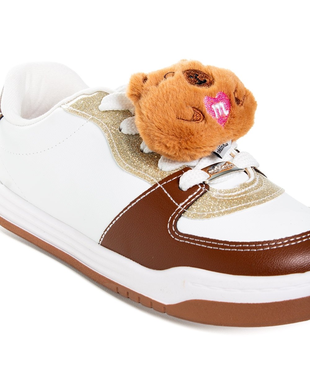 Tênis Infantil Molekinha Capivara Branco/Bege Branco/Bege 4