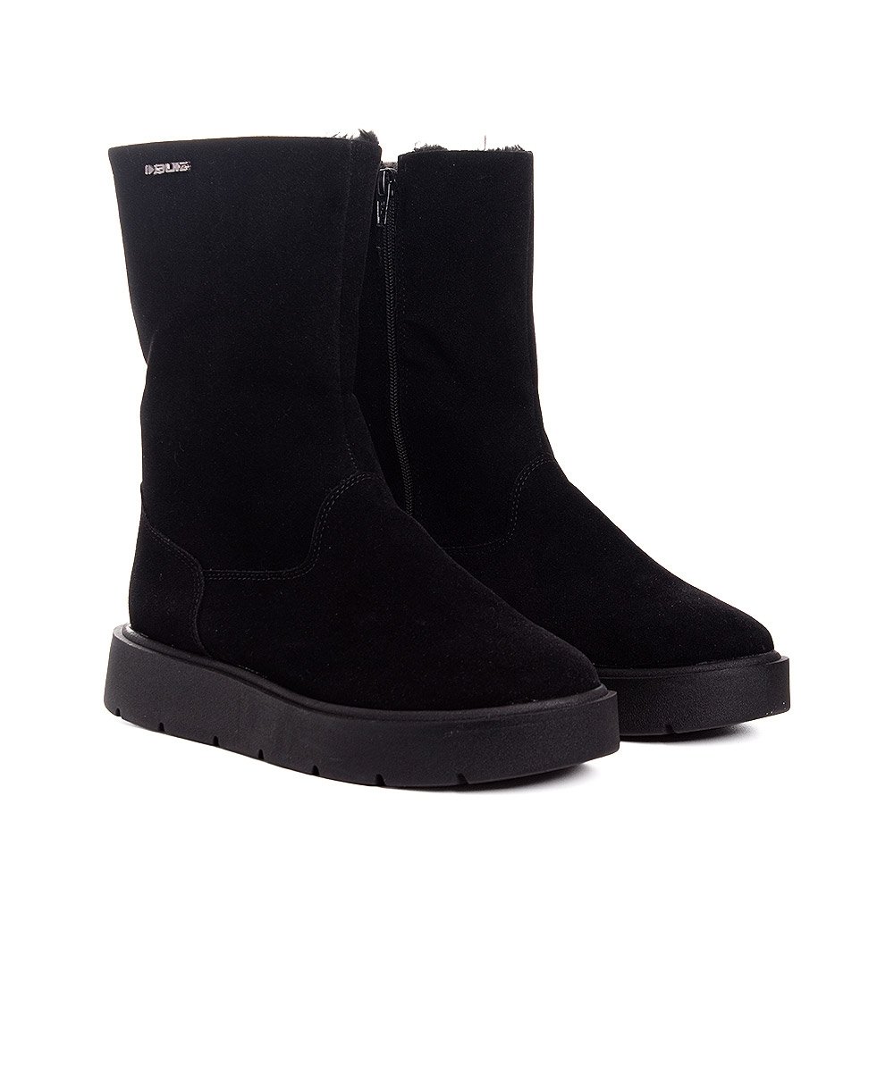 Bota Feminina Quiz Forrada Pelos Inverno Preto Preto 3
