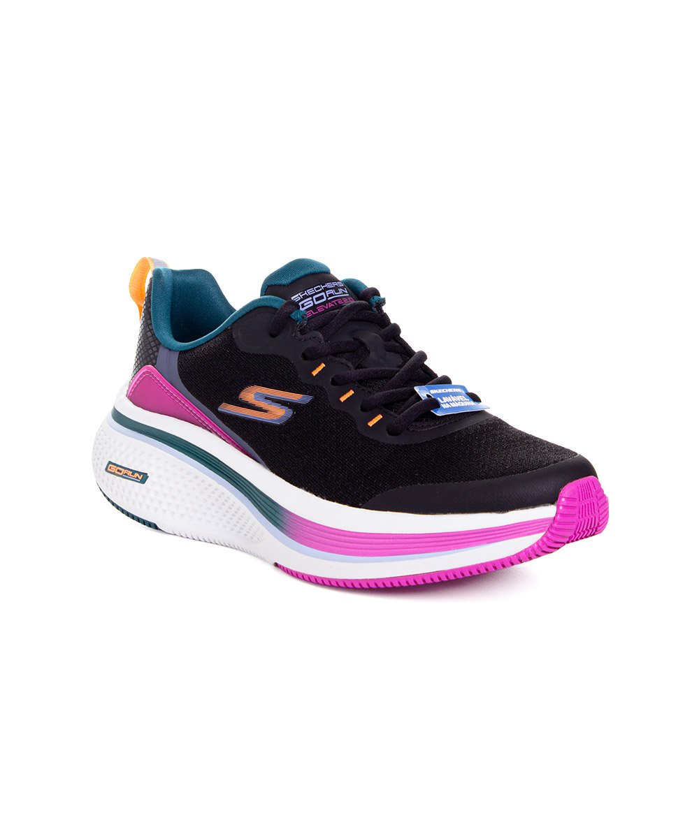 Tênis Feminino Skechers Go Run Elevate 2.0 Preto Preto 5