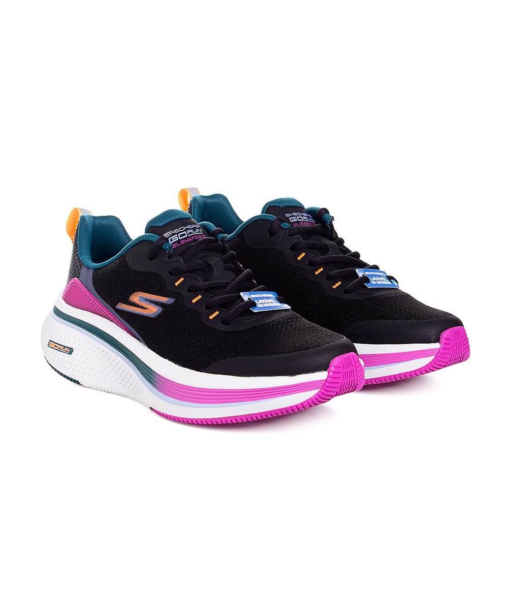 Tênis Feminino Skechers Go Run Elevate 2.0 Preto Preto 6