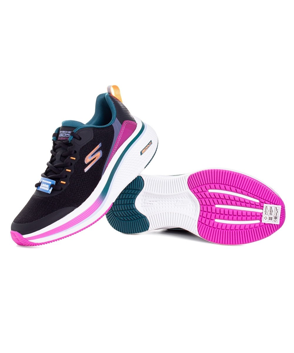 Tênis Feminino Skechers Go Run Elevate 2.0 Preto Preto 9
