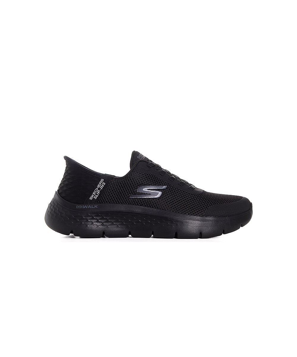 Tênis Feminino Skechers Go Walk Flex Slip-Ins Preto