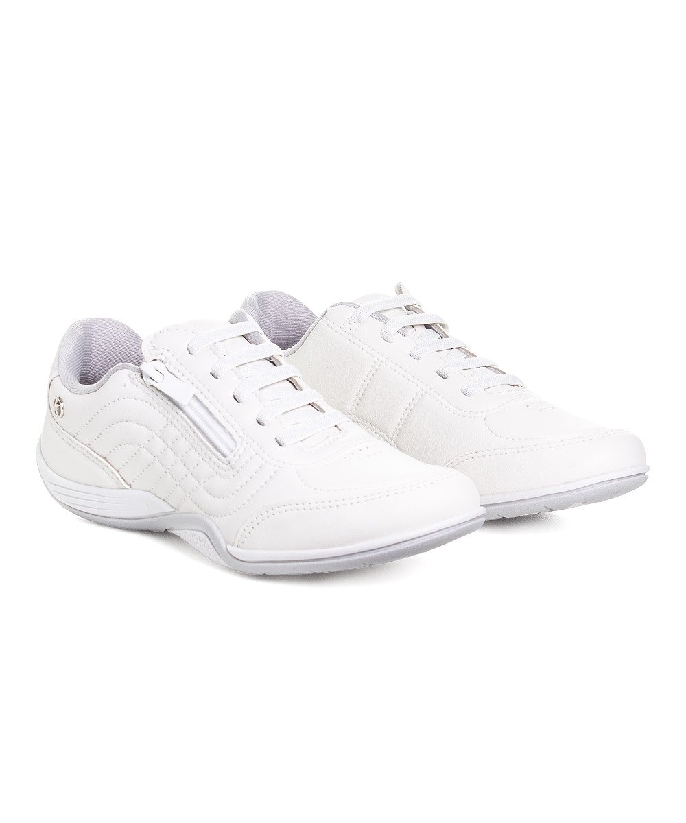 Tênis Feminino Kolosh Casual Ziper Branco Branco 3