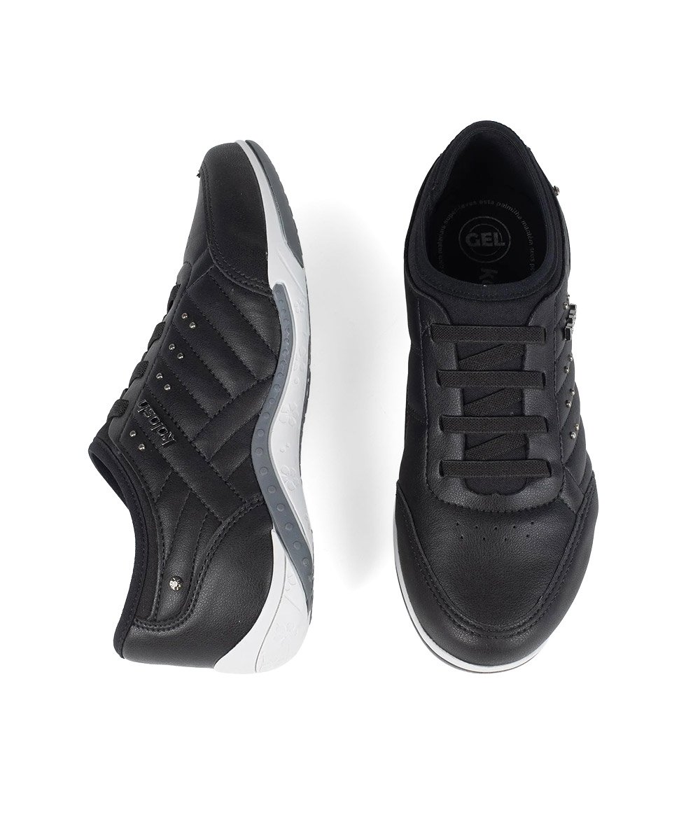 Tênis Feminino Kolosh Casual Gel Preto Preto 5
