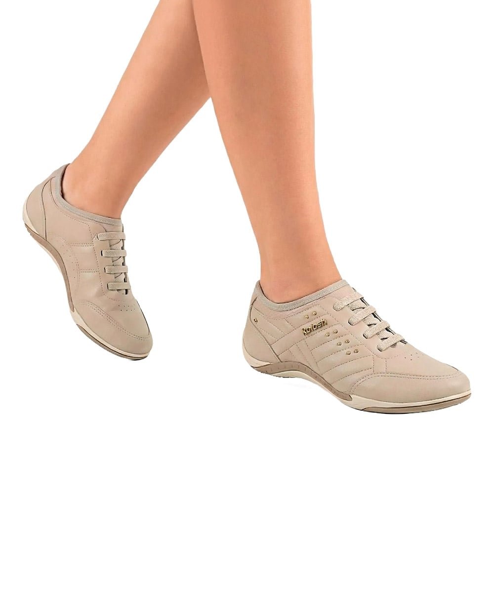 Tênis Feminino Kolosh Casual Gel Bege Bege 2