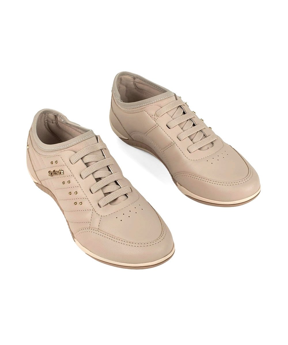Tênis Feminino Kolosh Casual Gel Bege Bege 4