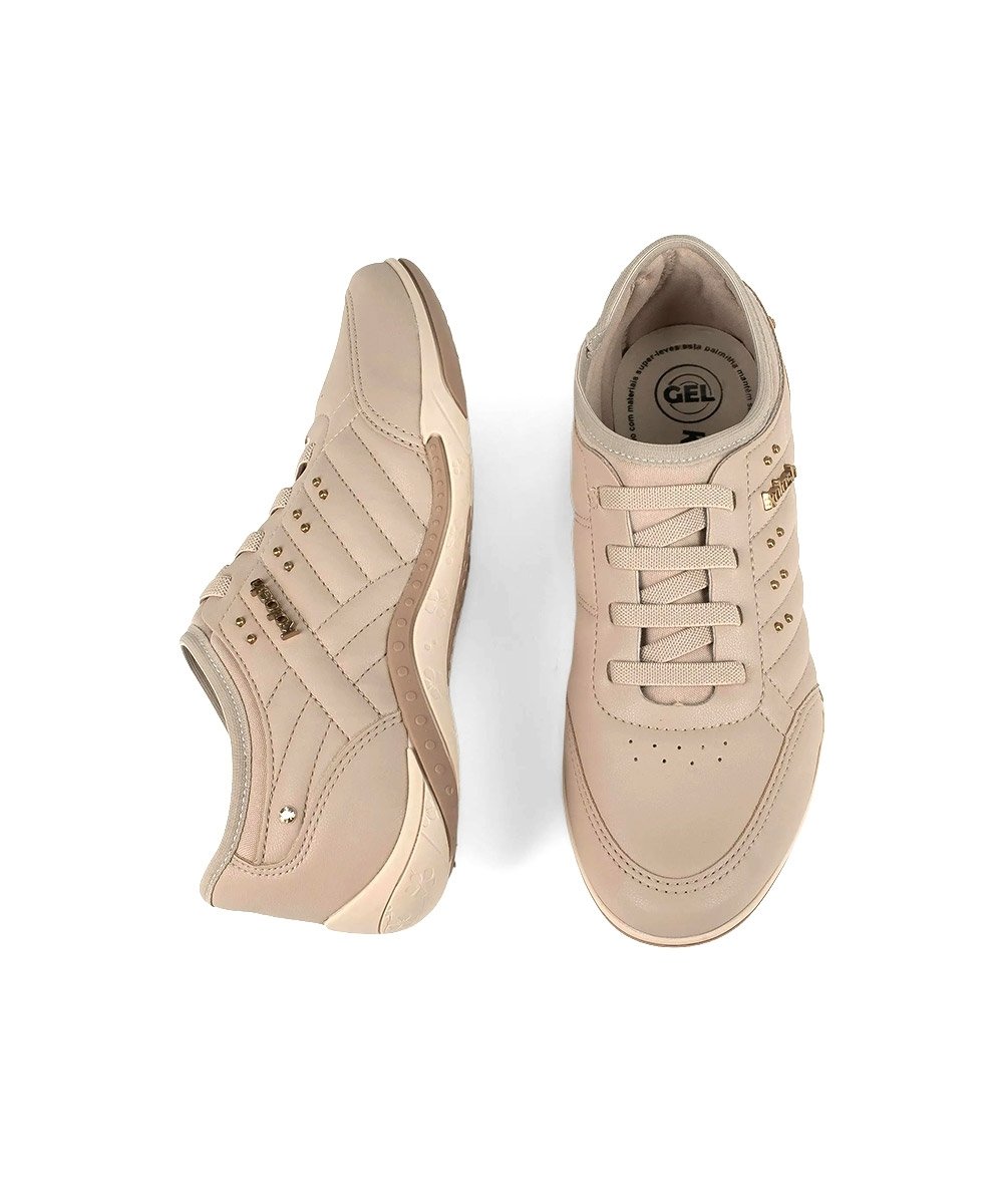 Tênis Feminino Kolosh Casual Gel Bege Bege 5
