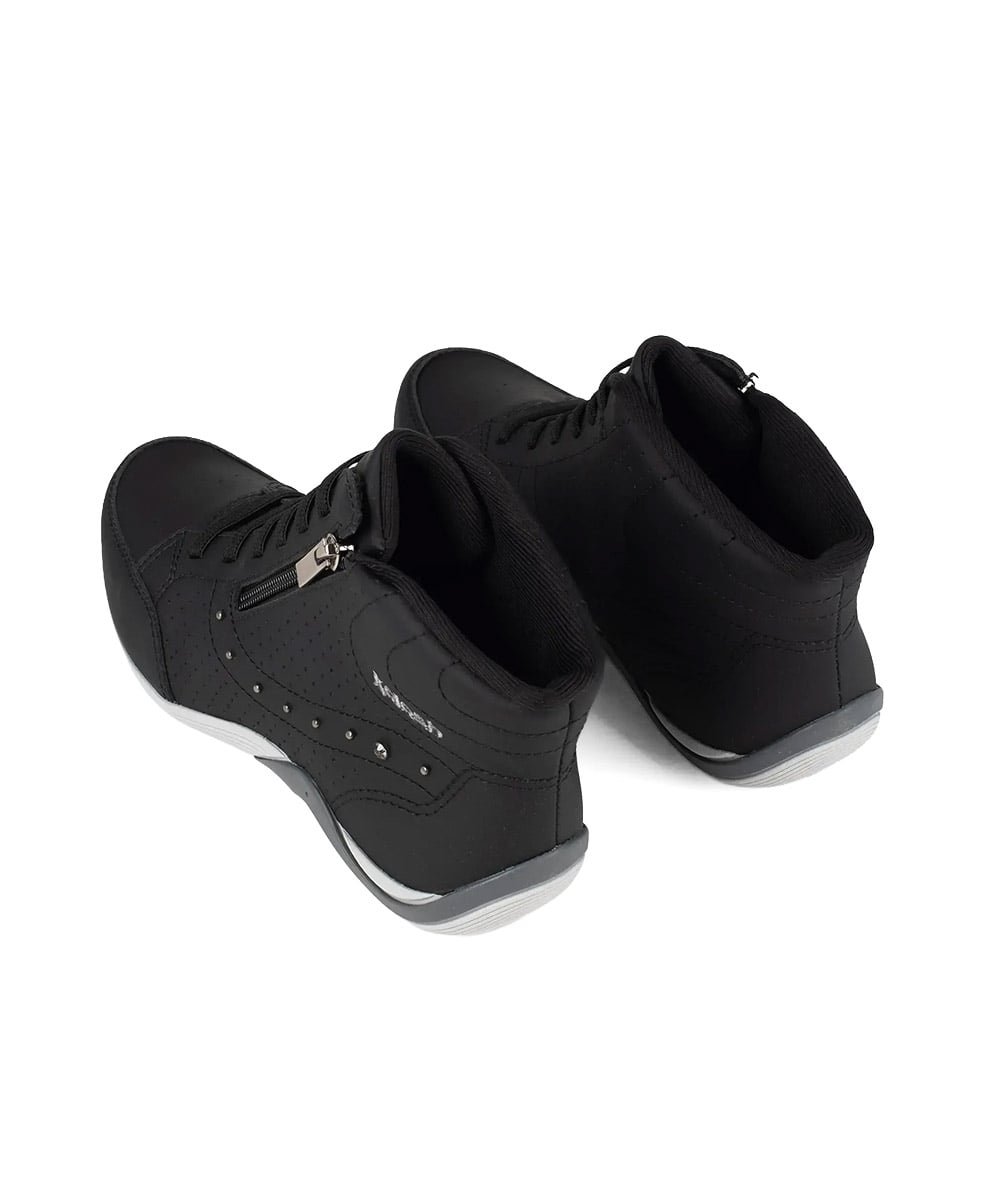 Tênis Feminino Kolosh Cano Alto Gel Preto Preto 4