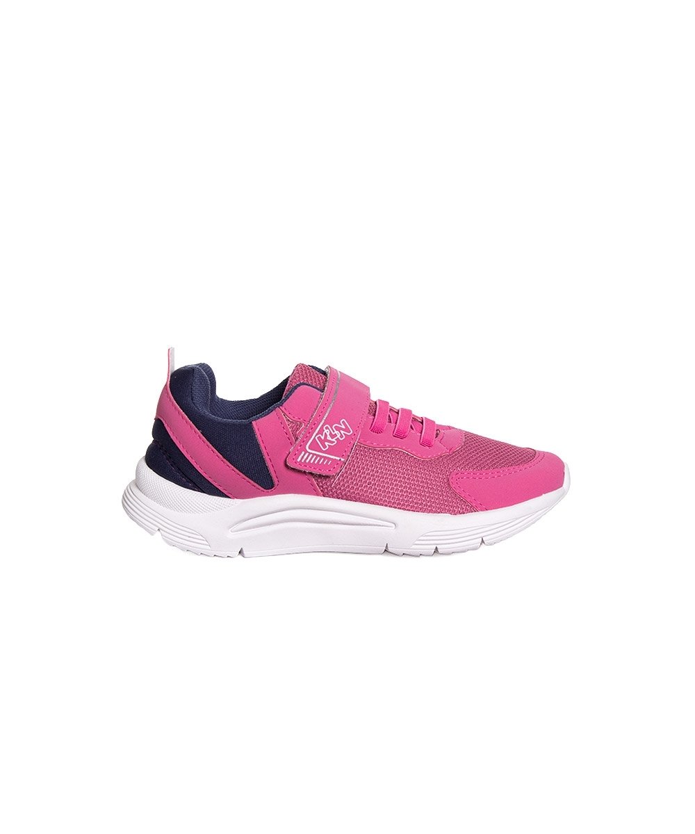 Tênis Infantil Klin New Sport Calce Fácil Pink
