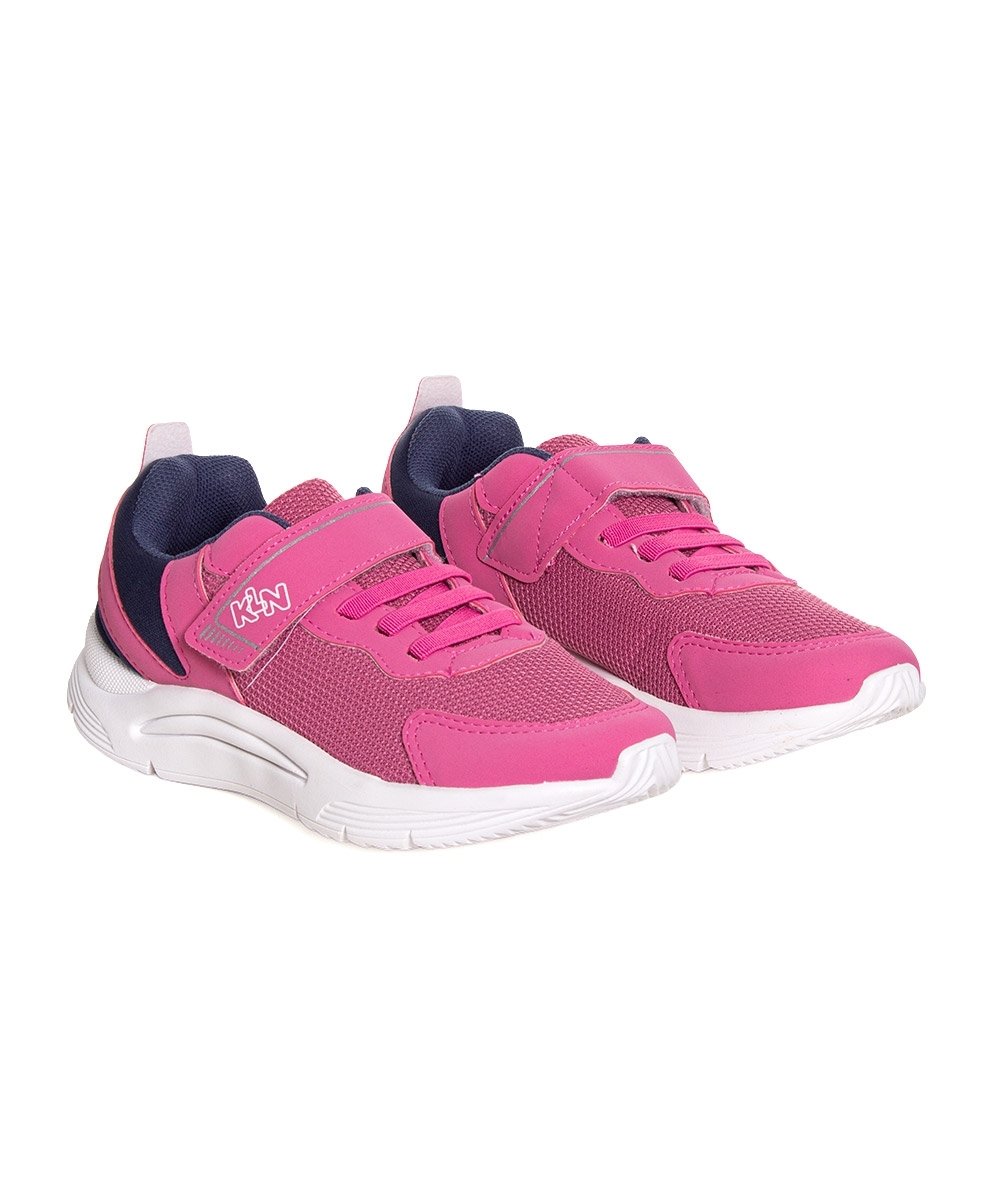 Tênis Infantil Klin New Sport Calce Fácil Pink Rosa 3
