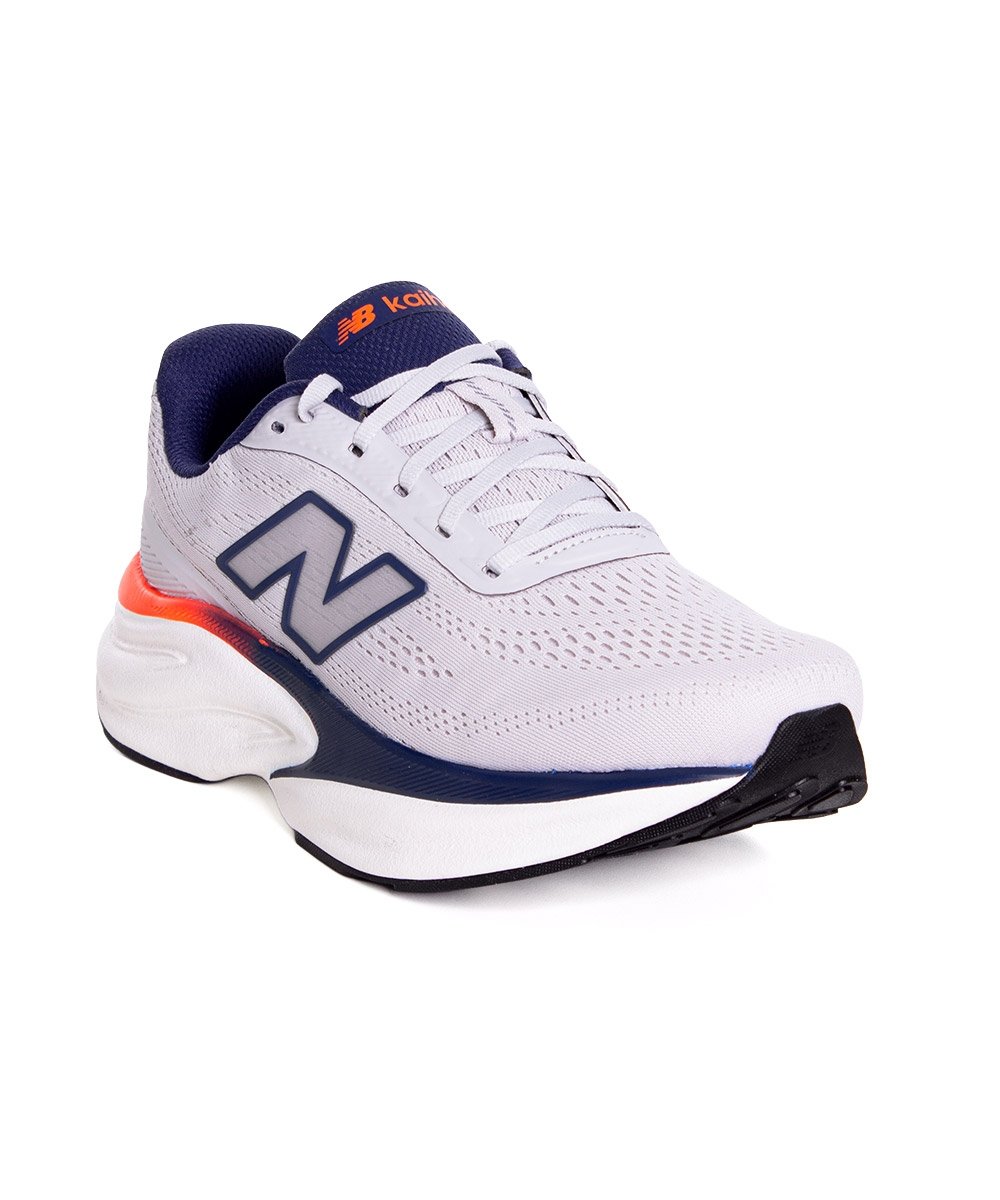 Tênis New Balance Fresh Foam Kaiha Cinza/Marinho Cinza 2