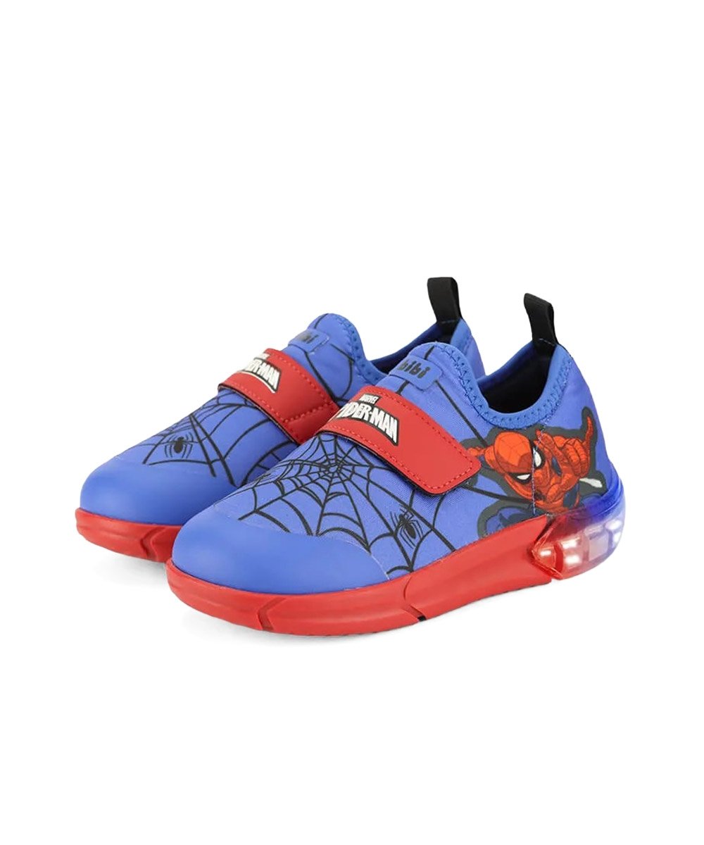 Tênis Infantil Bibi Space Homem Aranha Azul/Vermelho Azul 2