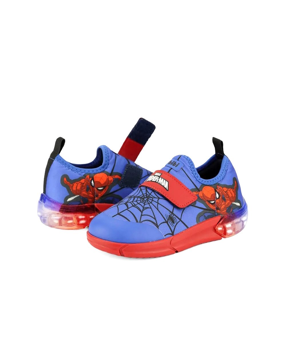 Tênis Infantil Bibi Space Homem Aranha Azul/Vermelho Azul 3