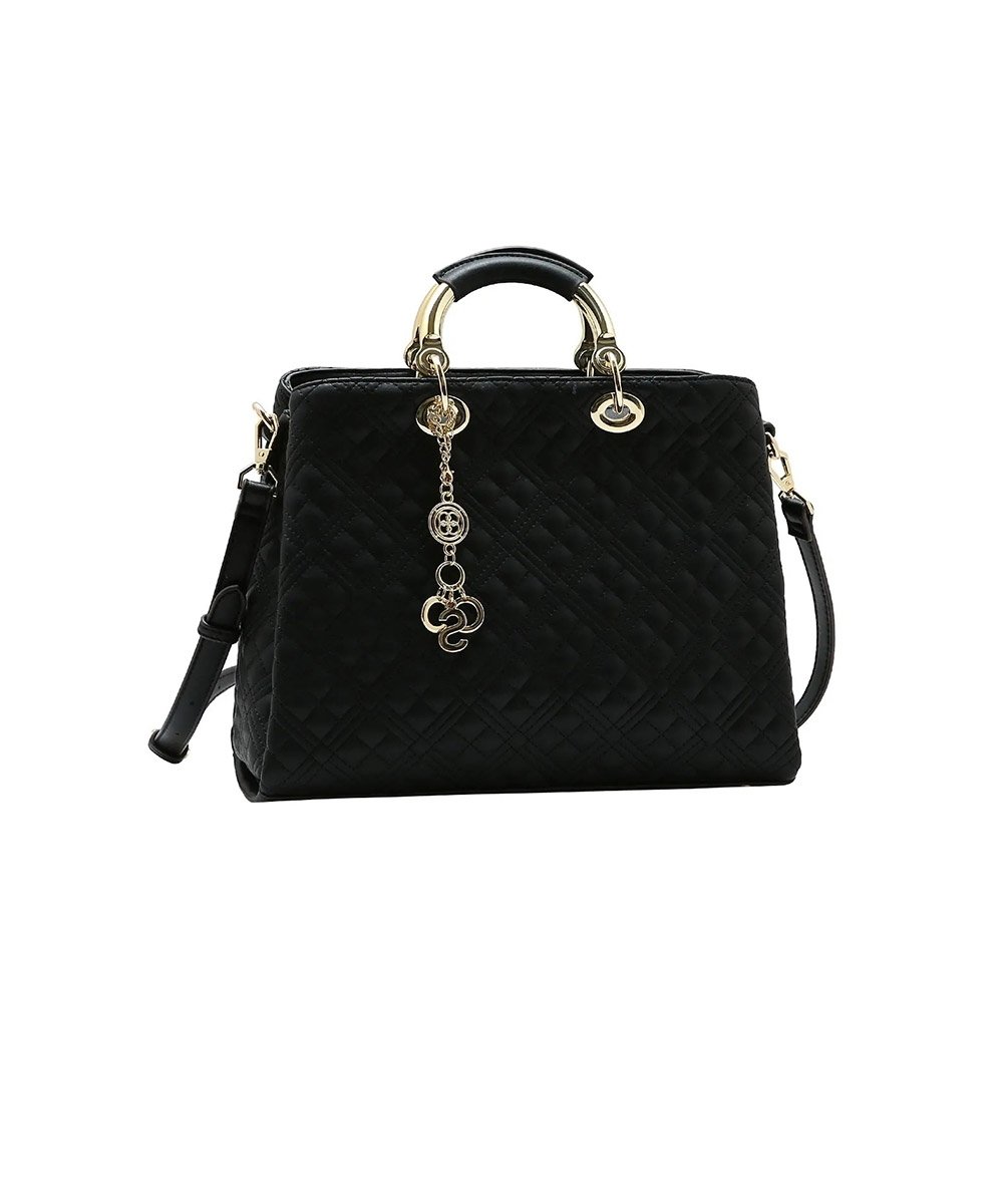 Bolsa Mão Chenson Matelassê Contemporâneo Preto