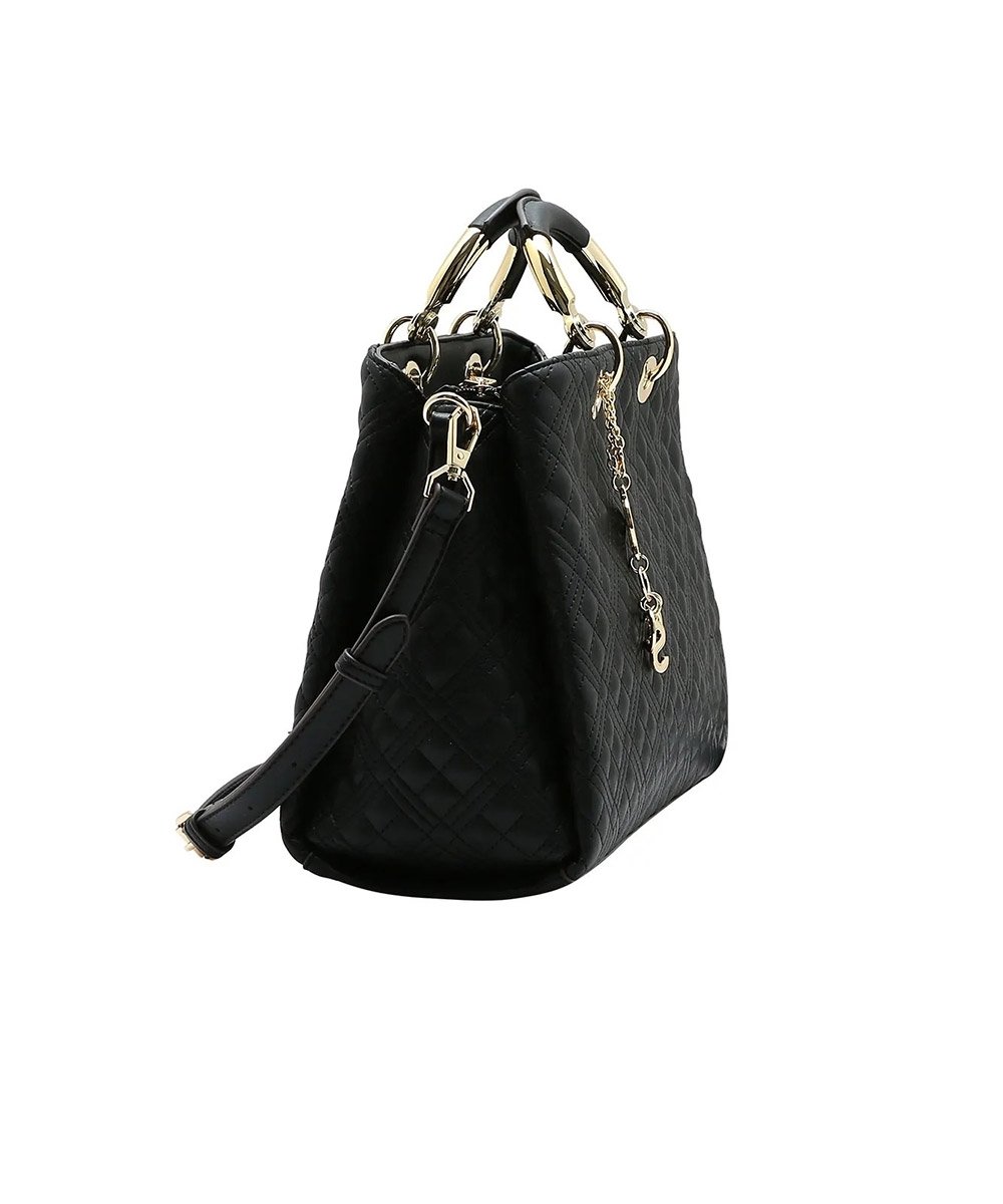 Bolsa Mão Chenson Matelassê Contemporâneo Preto Preto 2