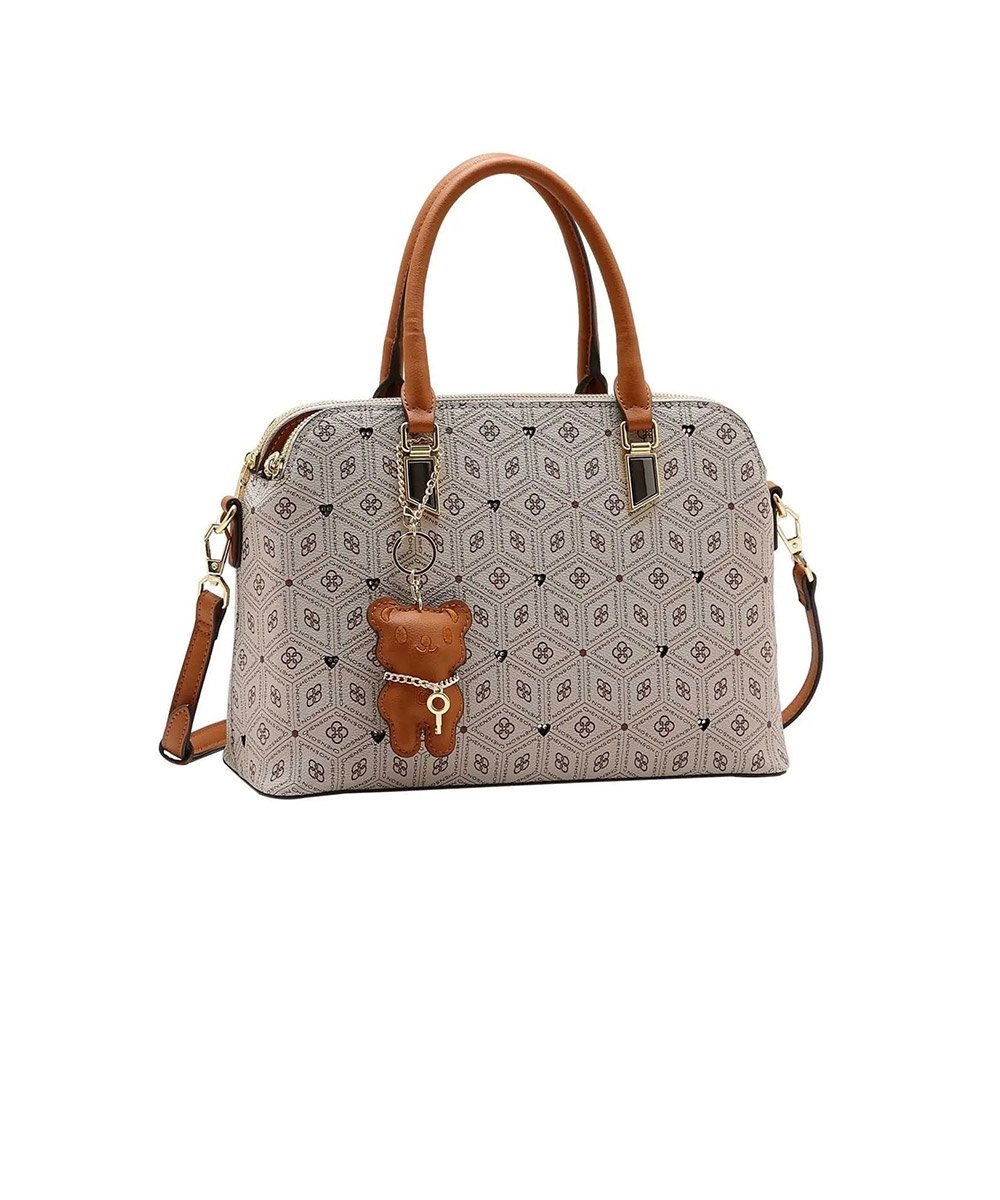 Bolsa Mão Chenson Coração Cristal Natural