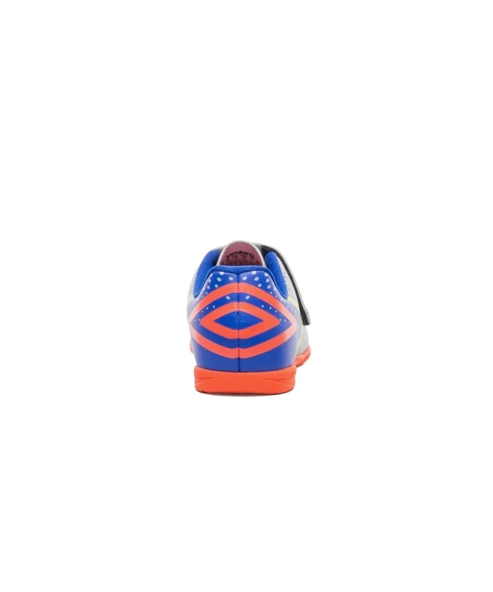 Chuteira Futsal Umbro Flip Kids U07fb00193 Cinza/Azul Cinza 6