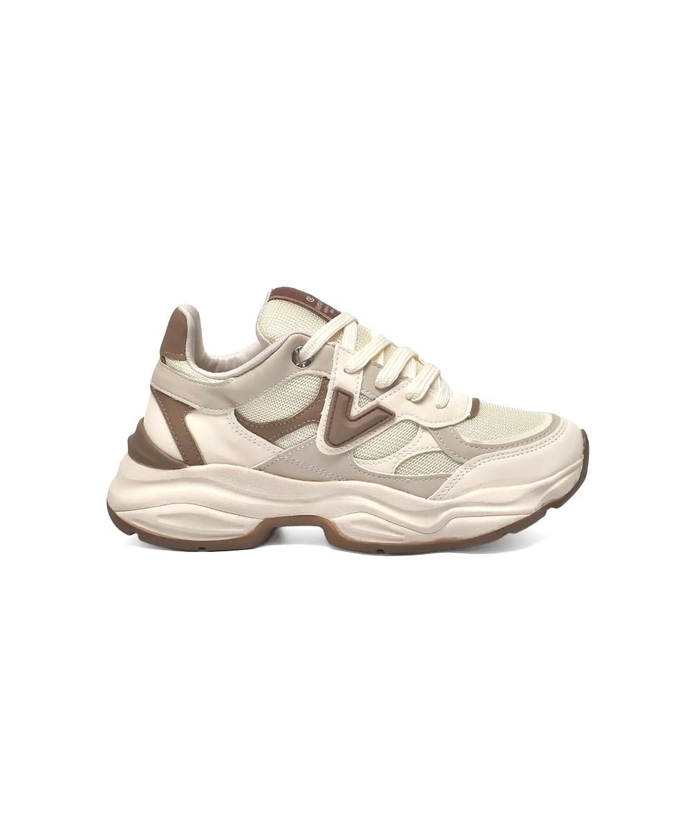Tênis Feminino Via Marte Casual Chunky Marfim