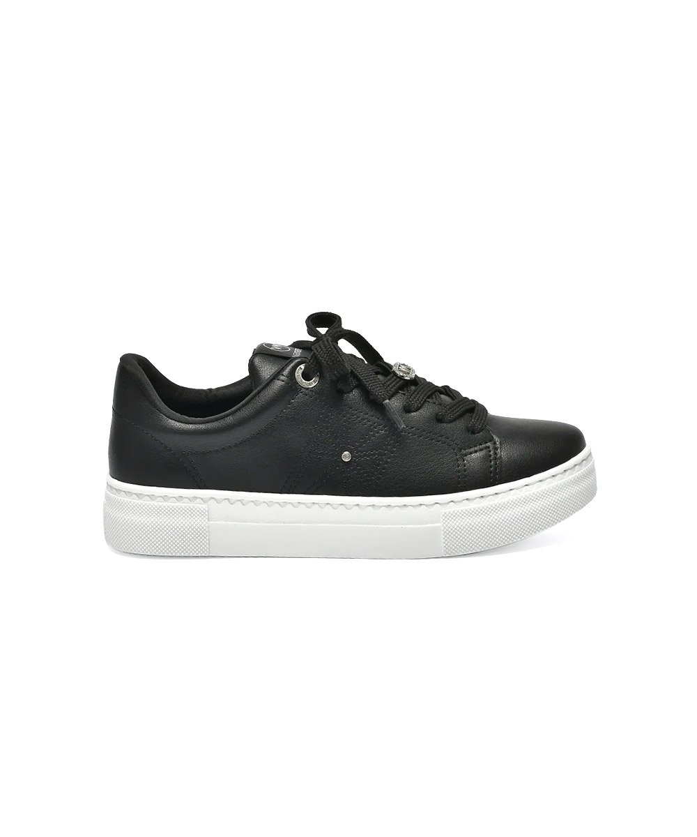 Tênis Feminino Via Marte Casual Preto
