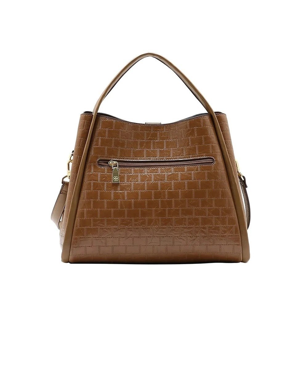 Bolsa Mão Chenson Matelasse Marrom Marrom 3