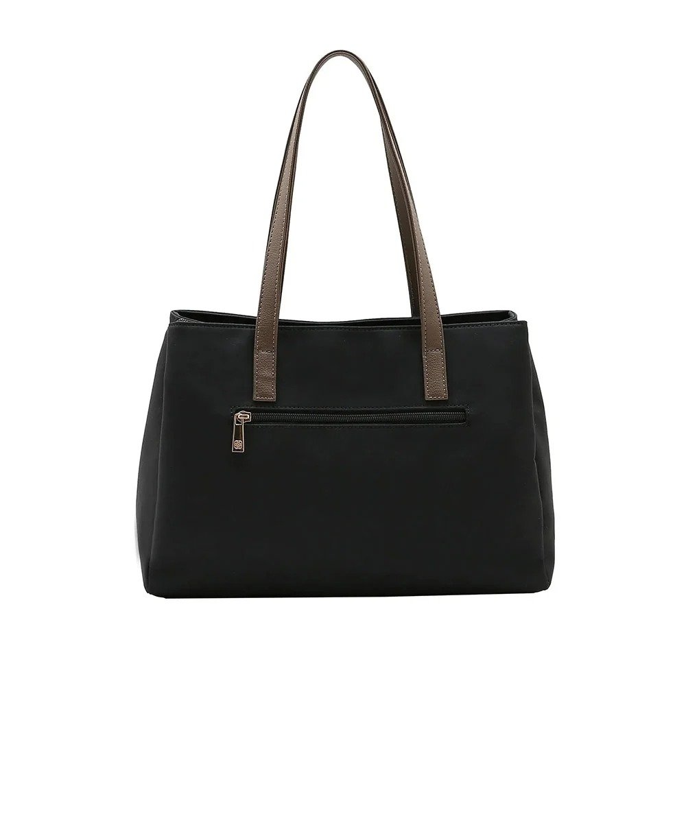 Bolsa Feminina Chenson Microfiber Preto Preto 3