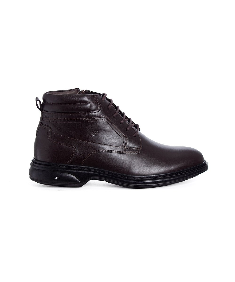 Bota Masculina Jota Pe 3d Evolution Couro Marrom