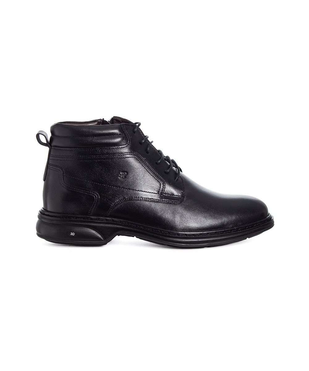 Bota Masculina Jota Pe 3d Evolution Couro Preto