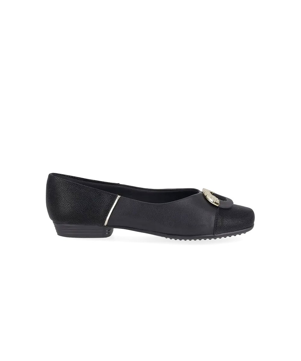 Sapatilha Feminino Piccadilly Raquel Brule Preto