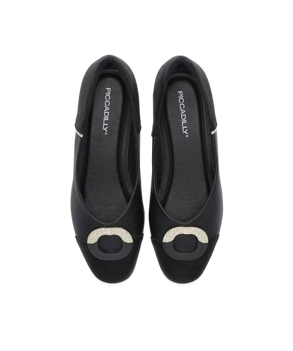 Sapatilha Feminino Piccadilly Raquel Brule Preto Preto 5