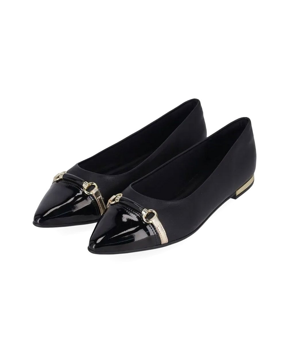 Sapatilha Bico Fino Piccadilly Ana Preto Preto 4