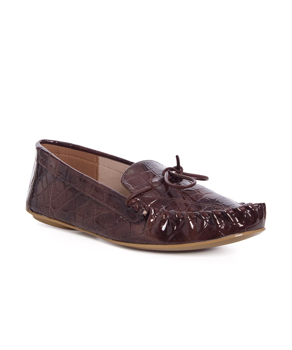Mocassim Feminino Vizzano Envernizado Marrom Marrom 2