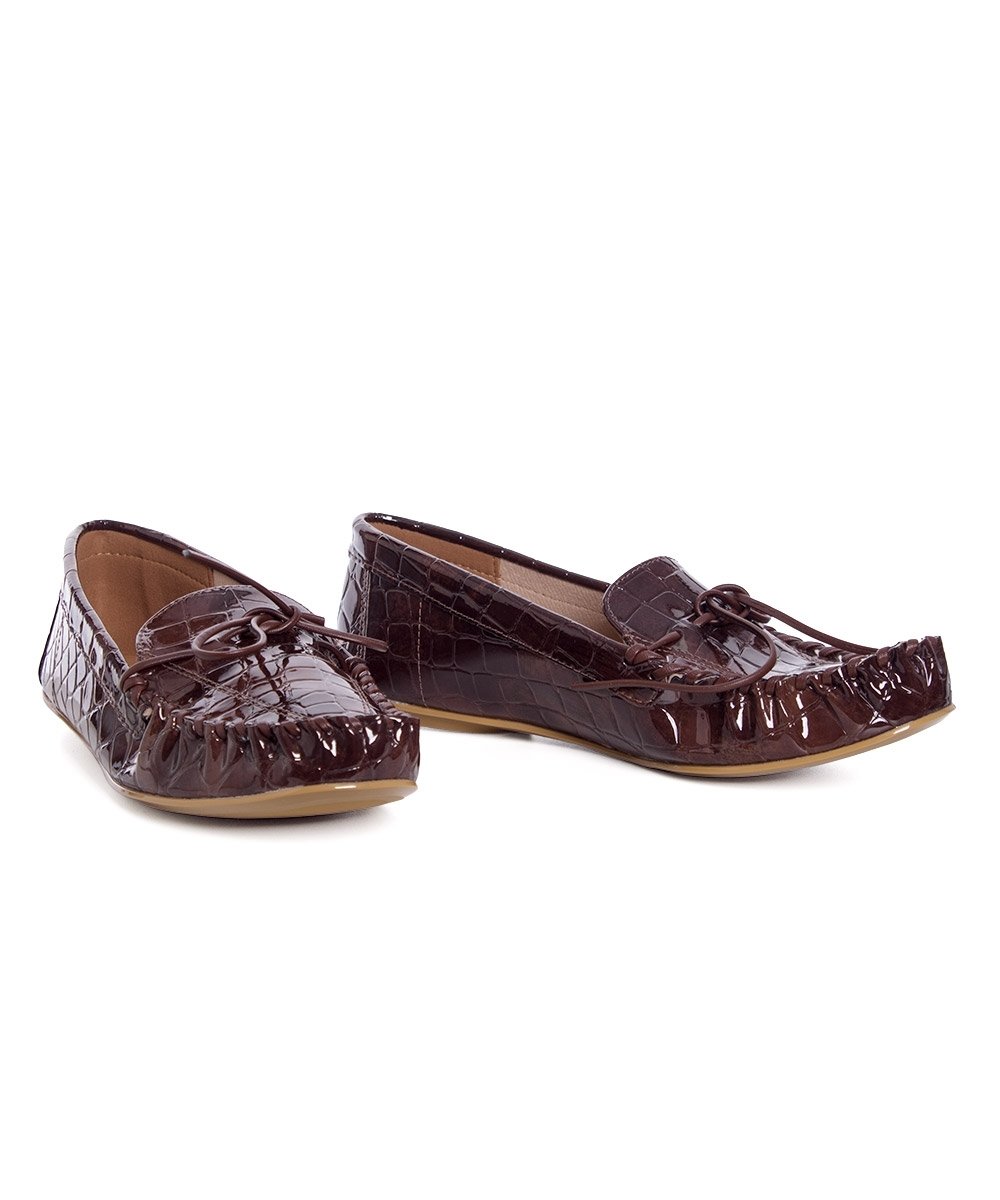 Mocassim Feminino Vizzano Envernizado Marrom Marrom 4