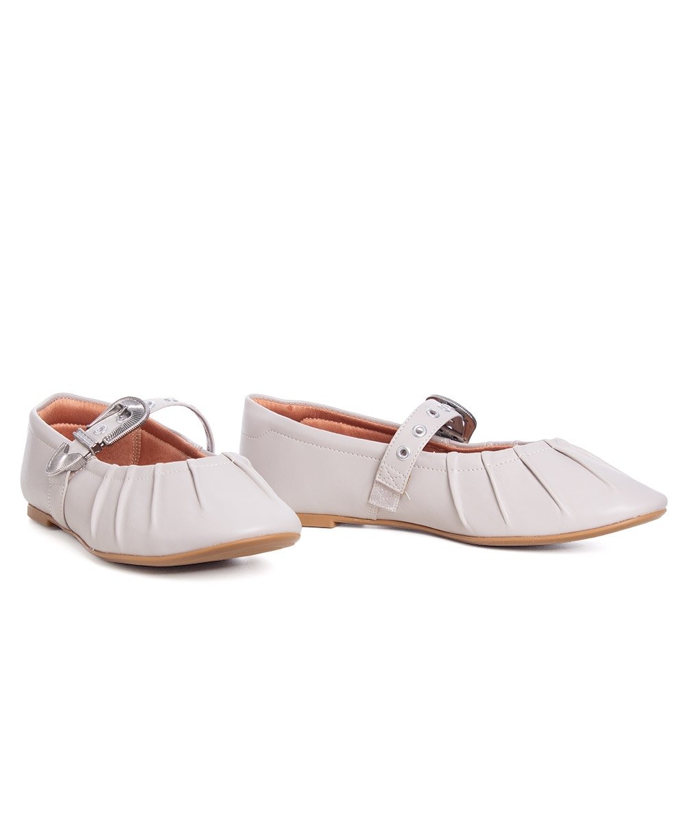 Sapatilha Boneca Vizzano Flat Cinza Cinza 4