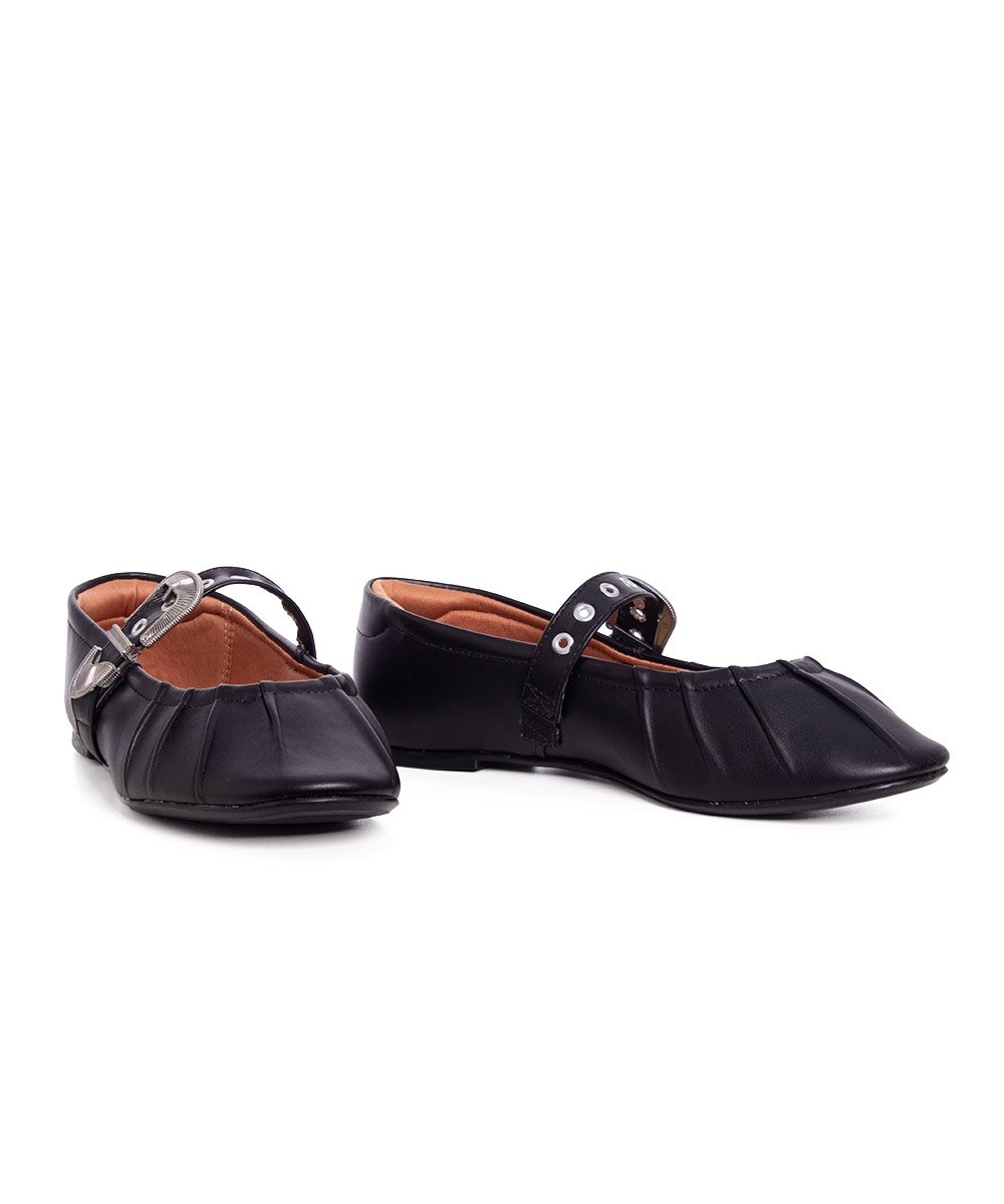Sapatilha Boneca Vizzano Flat Preto Preto 4