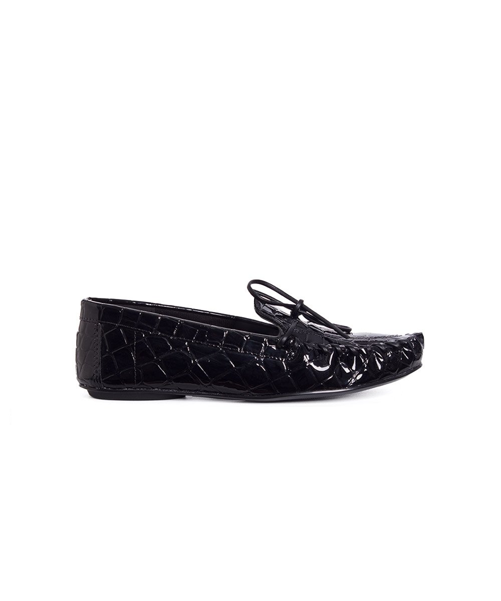 Mocassim Feminino Vizzano Envernizado Preto