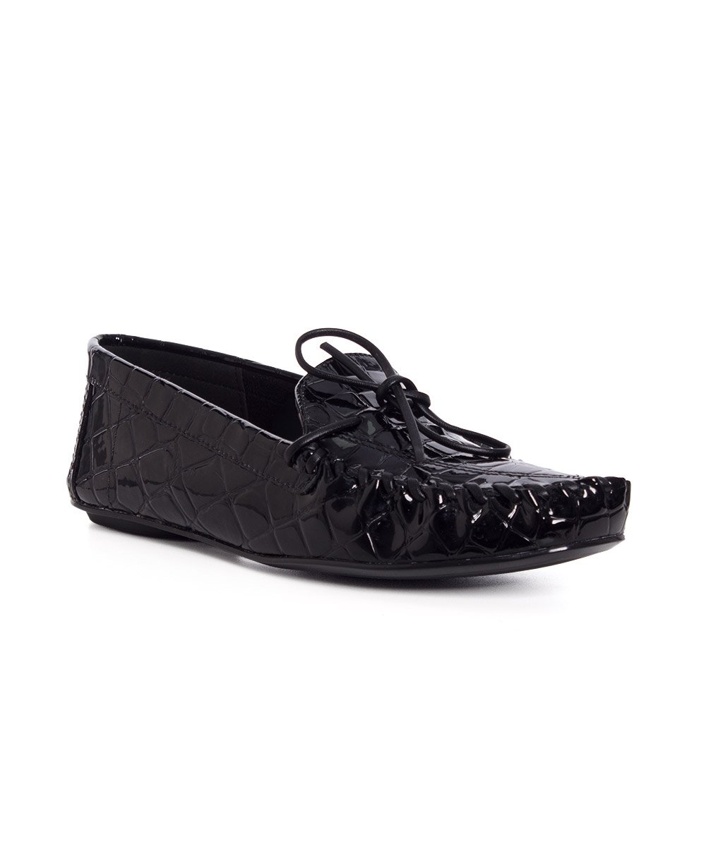 Mocassim Feminino Vizzano Envernizado Preto Preto 2