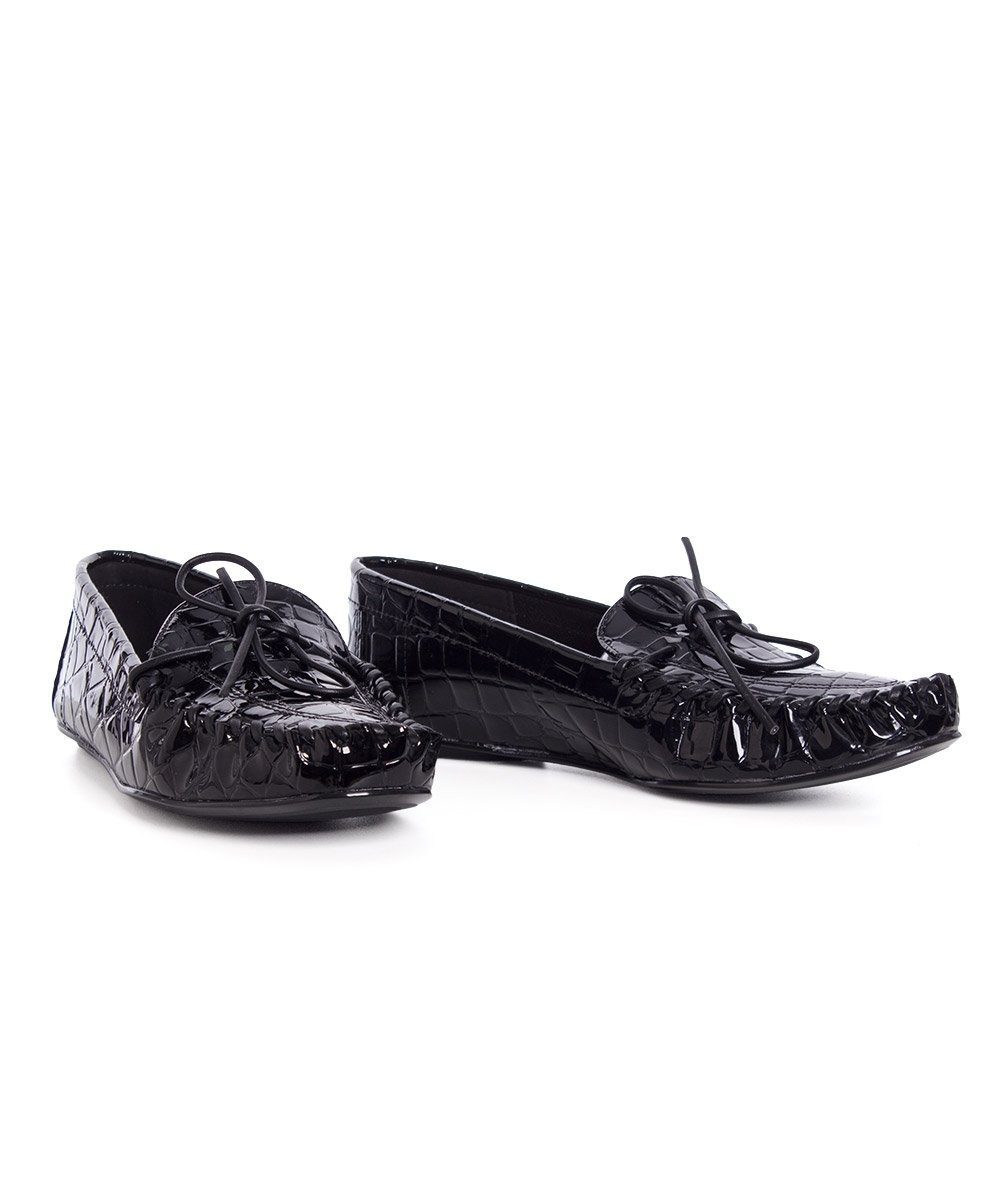 Mocassim Feminino Vizzano Envernizado Preto Preto 4
