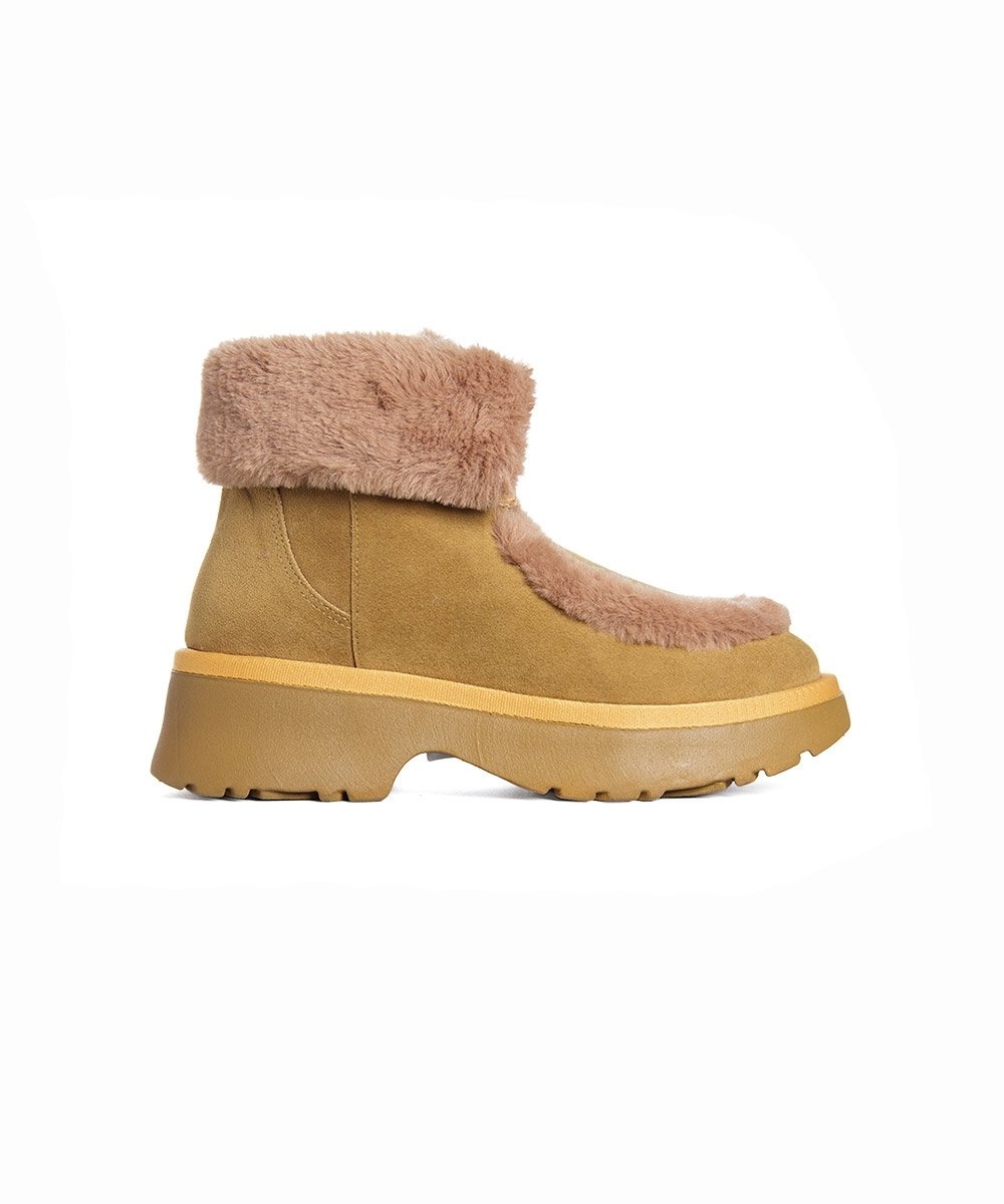 Bota Cano Curto Pixolé Tratorada Caramelo