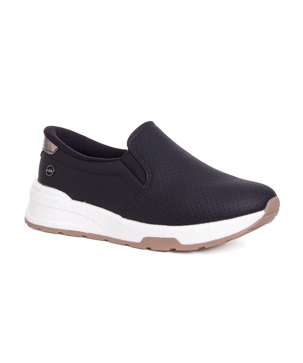 Tênis Feminino Dakota Slip On Preto Preto 2