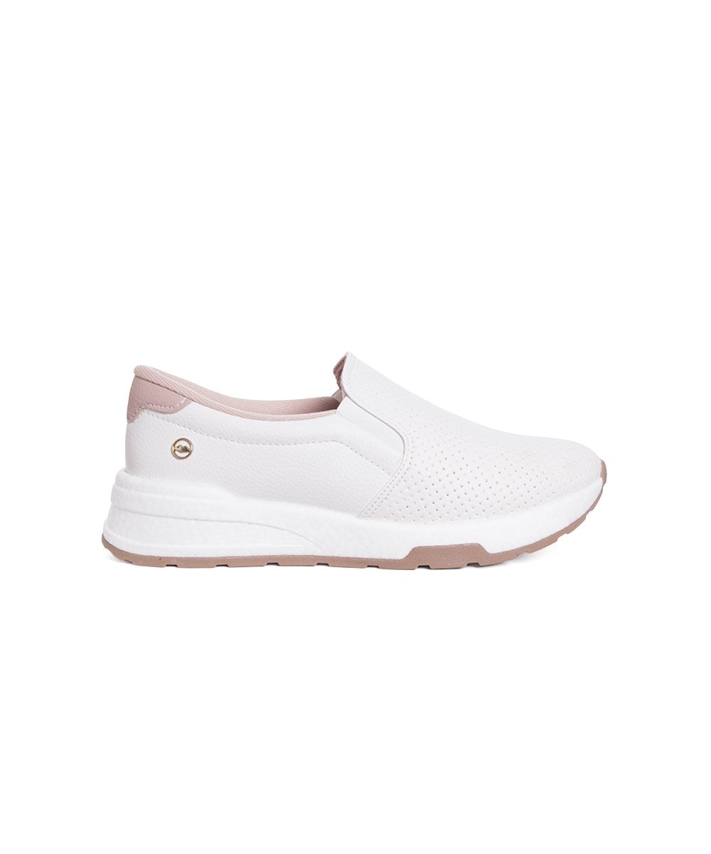 Tênis Feminino Dakota Slip On Branco