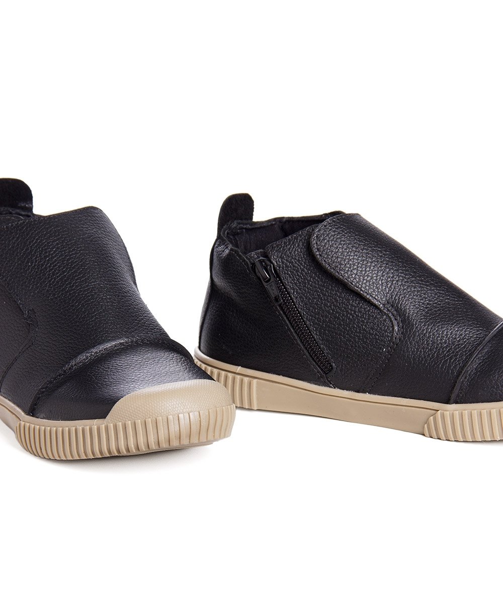 Tênis Feminino Pixolé Abotinado Couro Preto Preto 5