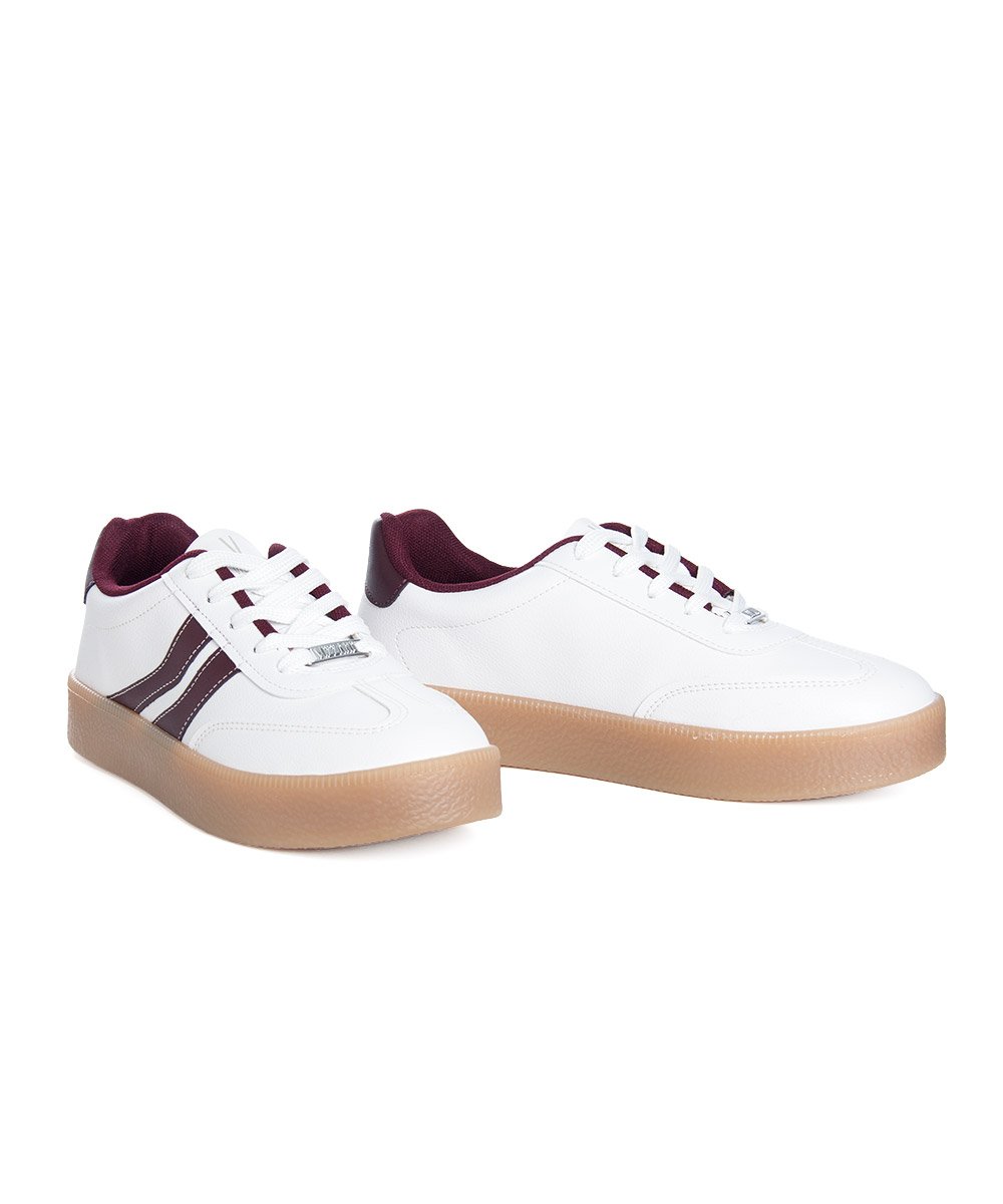 Tênis Feminino Vizzano Casual Branco Branco 3