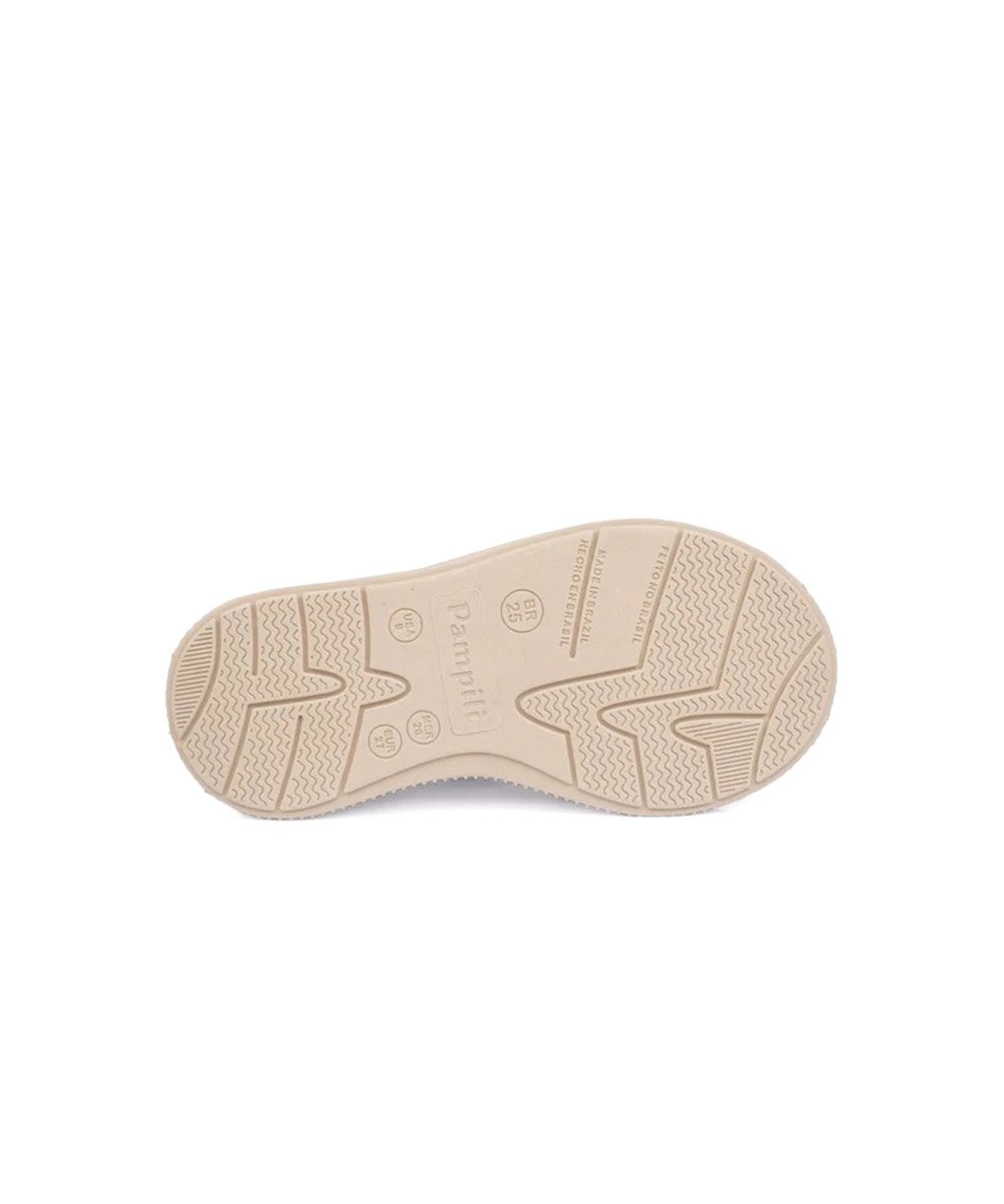 Tênis Infantil Pampili Up Recortes Dourado Bege/Dourado 4